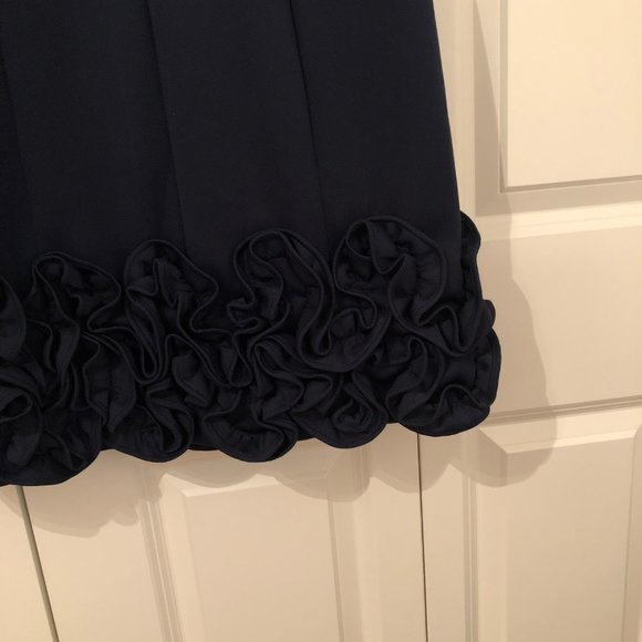 Donna Ricco Navy Dress Sz 8 - Picture 13 of 16
